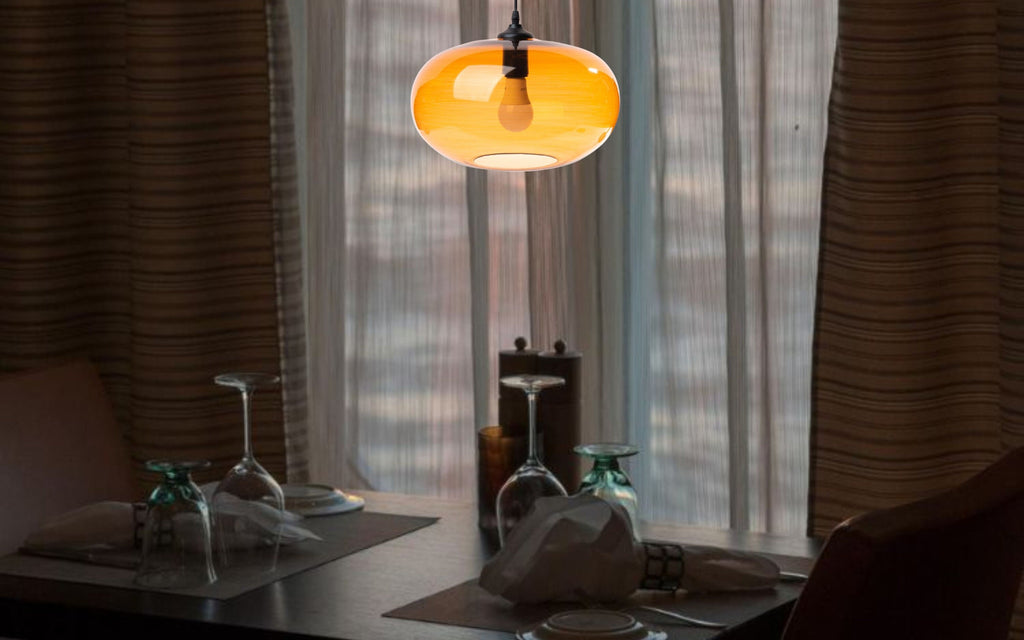 blown glass  pendant light, modern  glass Light pendant ,Blown Glass Light Fixtures Home  Decoration, Hanging lamp for Dining room lights