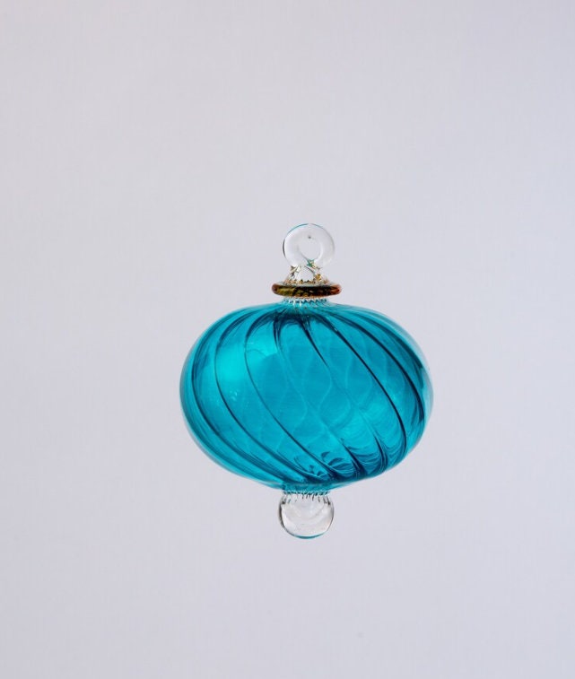 Christmas glass blue Ball Ornaments- Adorable Hanging Decorative Xmas Balls for Christmas Tree Decorations Home-holiday- ocean blue 2023