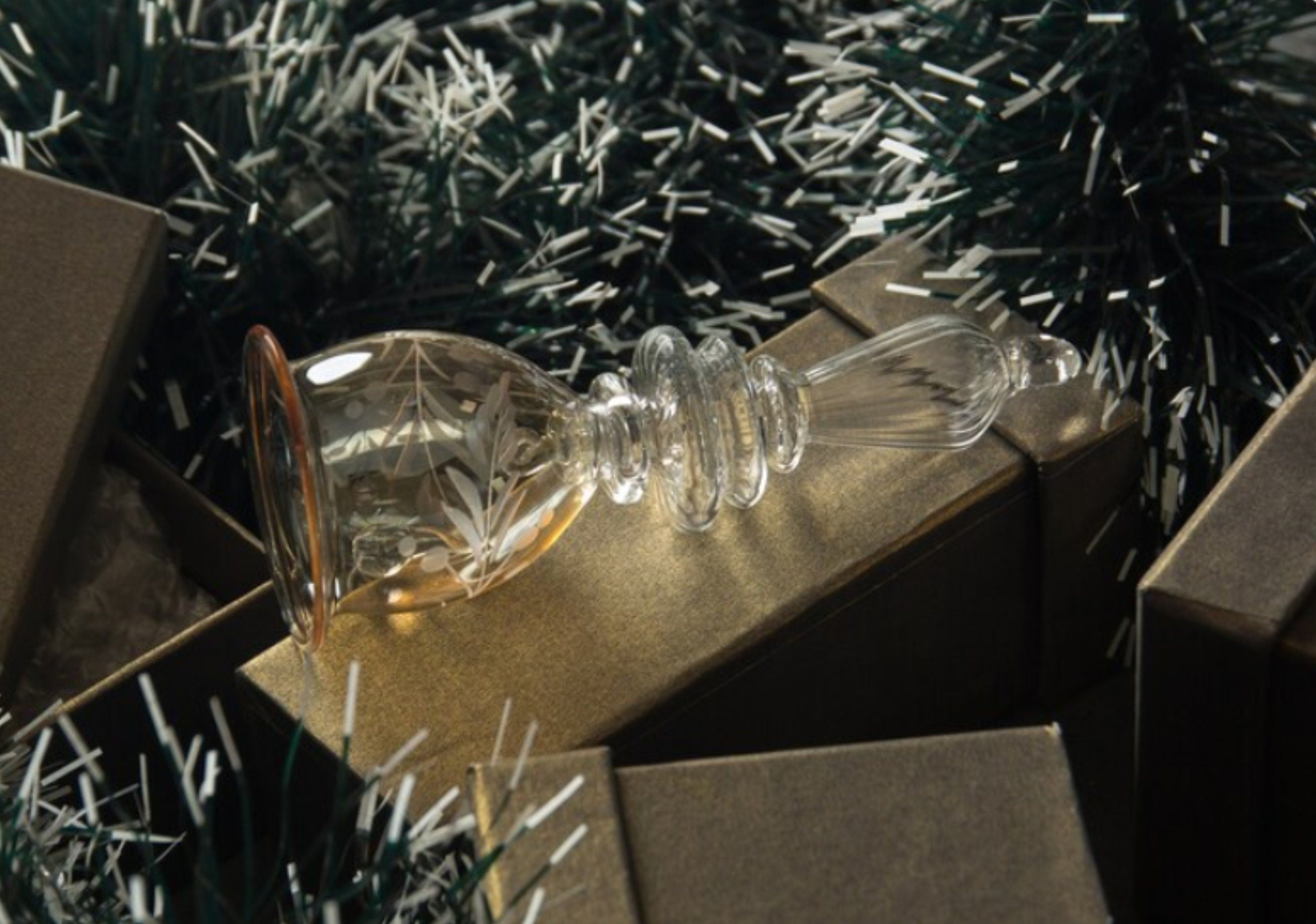 Christmas Glass bell  Ornaments  - Egyptian hand blown bell ornament- Unique Tree Decorations -Housewarming gift -perfect Christmas gift