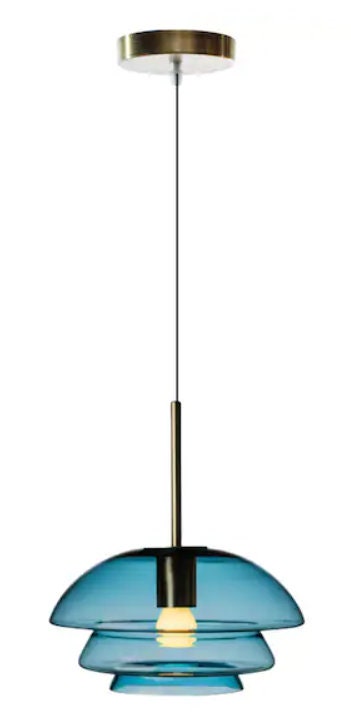 Blown glass pendant - Modern pendants lights - kitchen island light - ceiling decor - ceiling light - Handmade glass pendant light