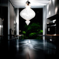Elegant Blown Glass Pendant Light for Modern Spaces - Perfect Kitchen & Dining Room Decoration, Hanging lamp for Dining room
