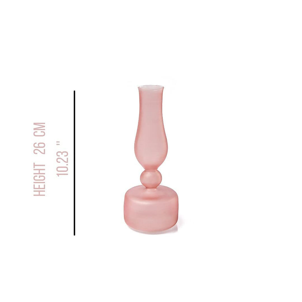 Artisan Blown Glass Vase - Handcrafted Home Decor - Beautiful Flower Vase-custom glass vase