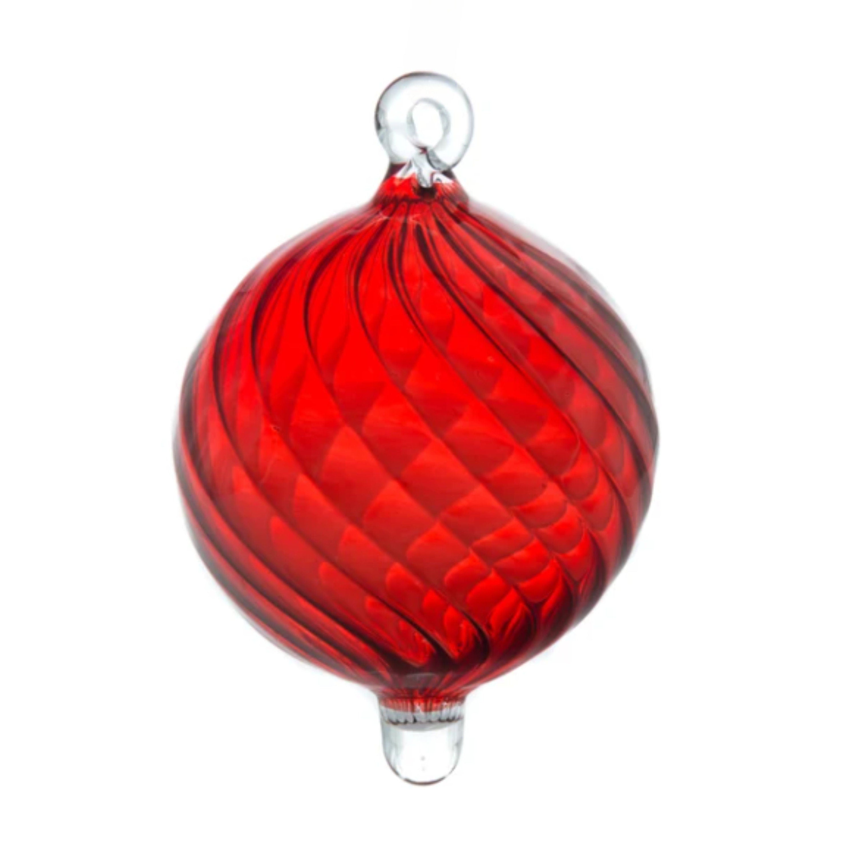Christmas glass Ball Ornaments- Adorable Hanging Decorative Xmas Balls for Christmas Tree Decorations Home -hanging ornaments -red 2023