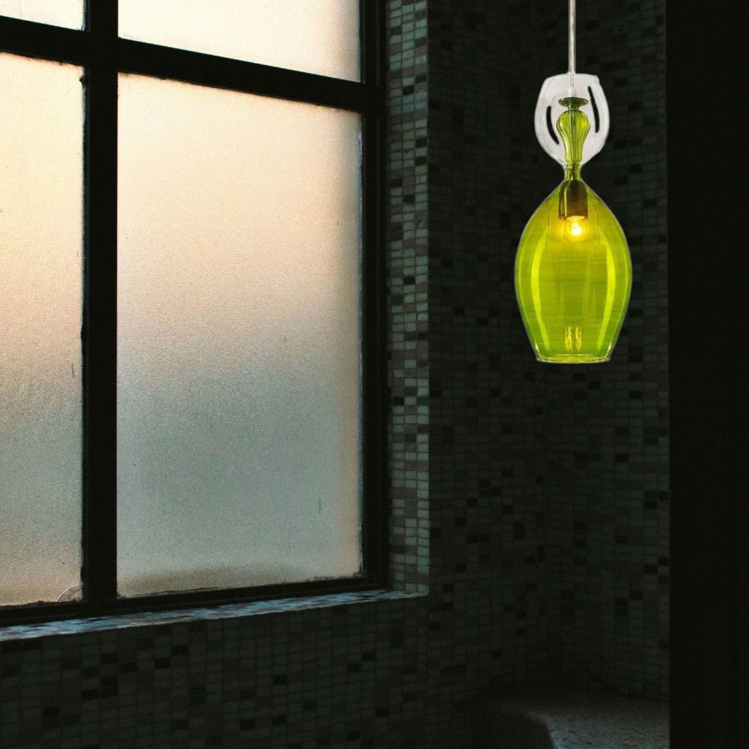 Elegant Blown Glass  pendant light, modern  glass Light pendant ,Blown Glass Light Fixtures Home  Decoration, Hanging lamp for Dining room