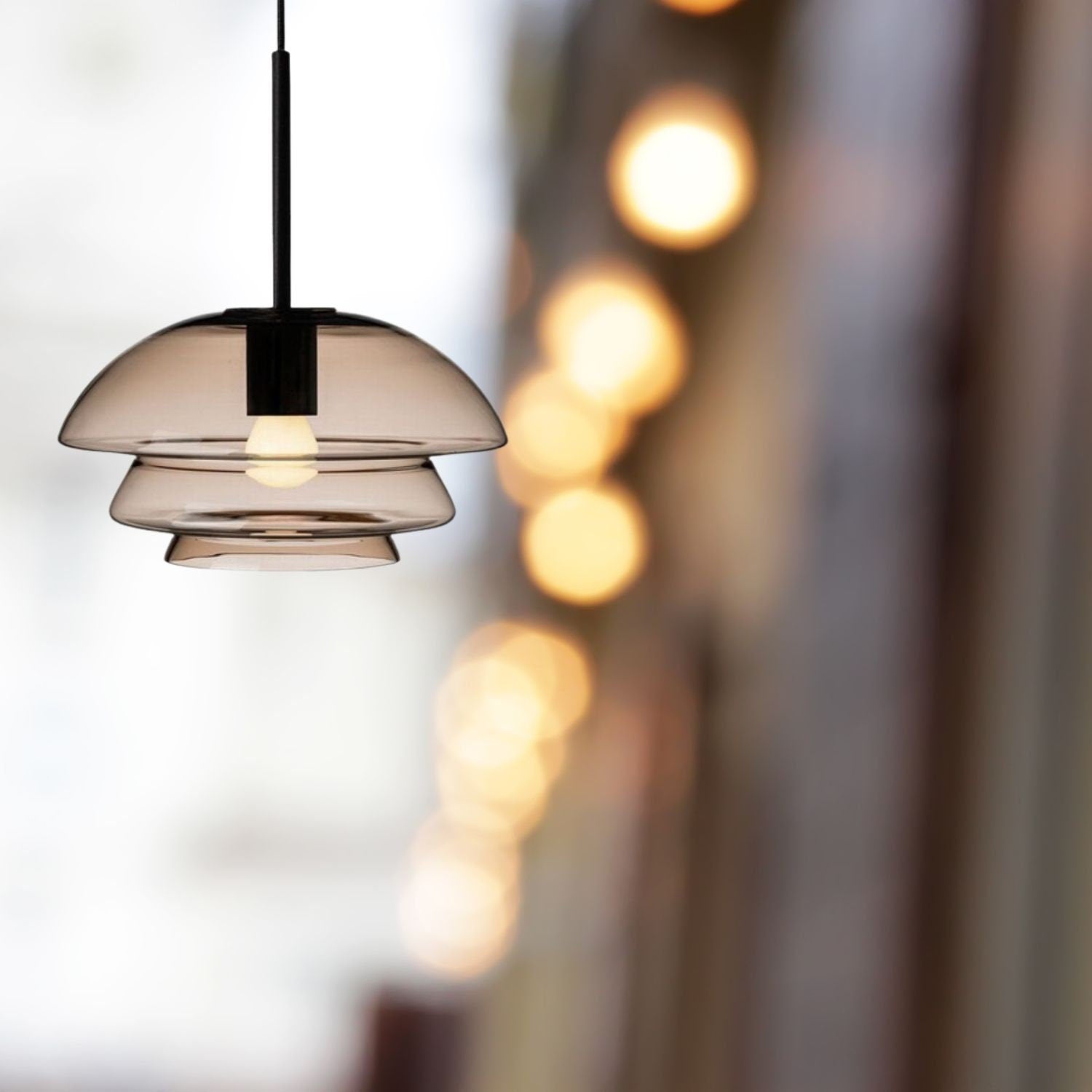 Blown glass pendant - Modern pendants lights - kitchen island light - ceiling decor - ceiling light - Handmade glass pendant light