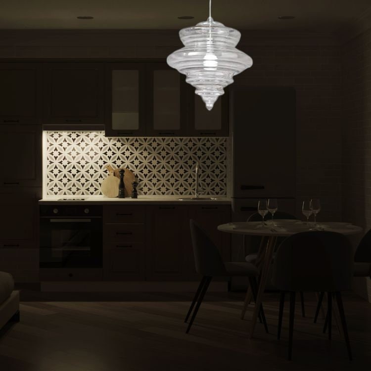 Egypt glass bauble art deco chandelier light fixture ceiling modern glass pendant light