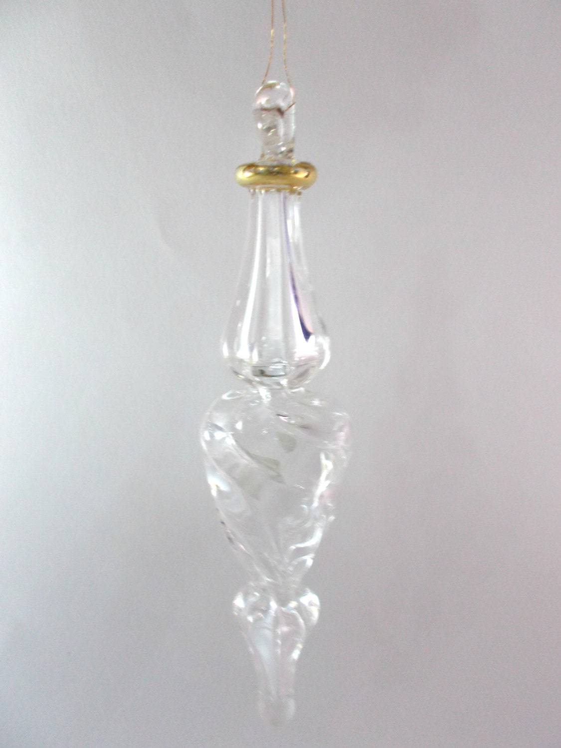 Art Glass Christmas Tree Ornaments