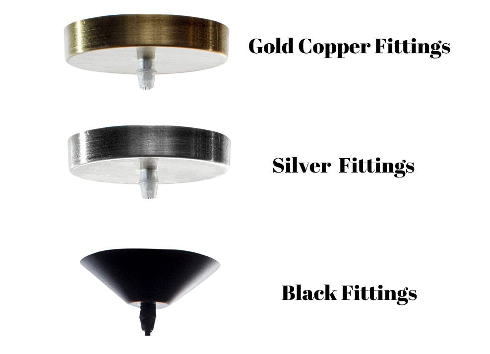 Blown Glass Pendant Light Lamp - Modern Kitchen & Dining Decor - Hanging Lamp Fixture