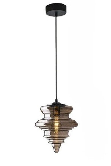 Blown glass light pendant for Living room , glass blown pendant, Dining pendant light, ceiling light , Handmade glass pendant, ceiling decor