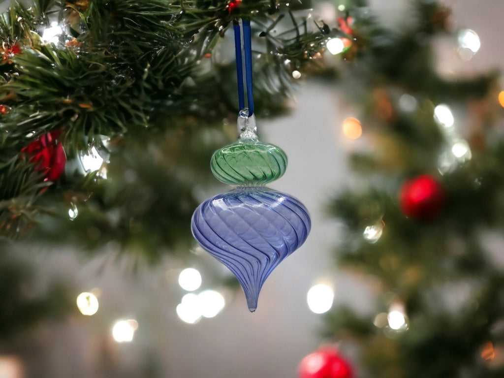 Festive purple Christmas Ornaments  - Stunning Tree Decor - Handmade Holiday Decoration-Whimsical Christmas Tree Decoration