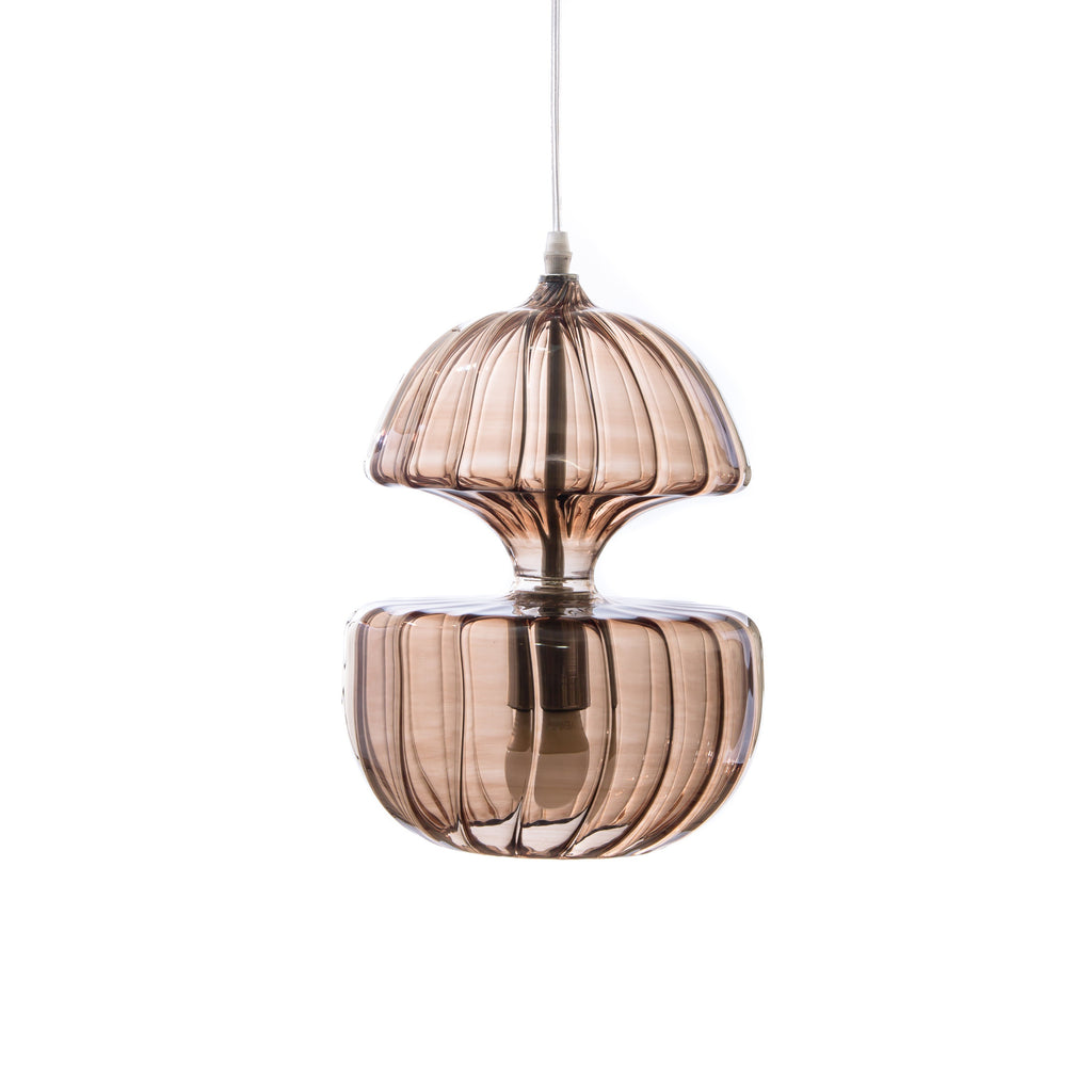 Artisan Handblown Glass Pendant light - Modern Kitchen Island Lighting - Contemporary Ceiling Light - Handmade Kitchen decoration