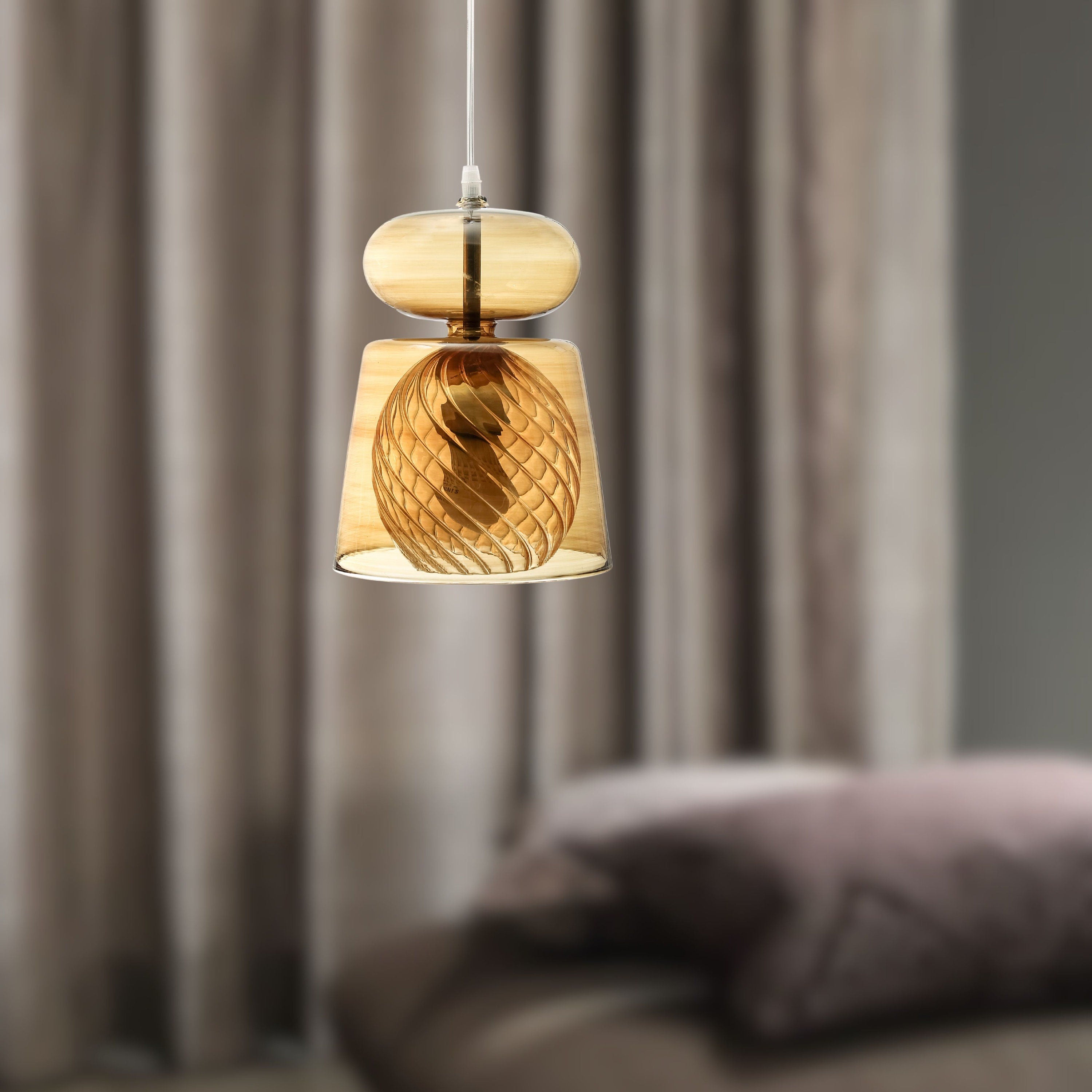 blown glass pendant light, modern Light pendant ,Blown Glass Light Fixtures, Kitchen light Decoration, Hanging lamp for Dining room