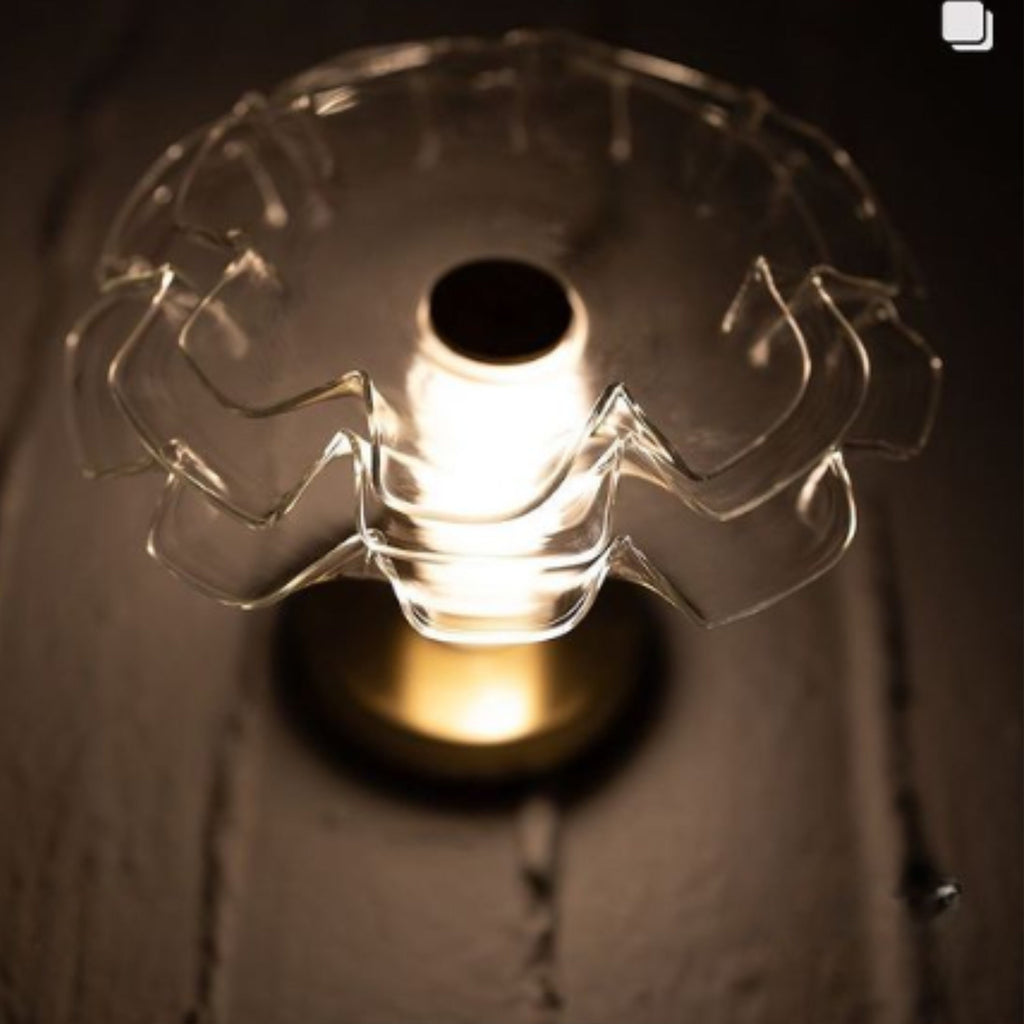 Handcrafted Floral Applique Glass Décor: Wall-Mounted Lighting Collection for Bedrooms, Bathrooms- Modern Wall Sconces - Elegant Wall Lamps