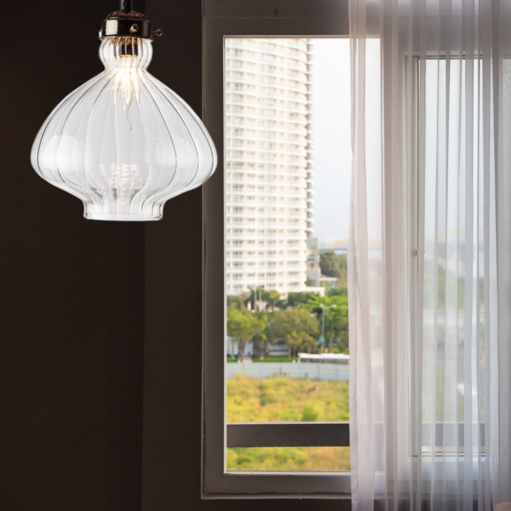 Contemporary Kitchen Glass Pendant Light, Elegant Blown glass  pendant Light ,Blown Glass Light Fixtures, Kitchen light Decoration