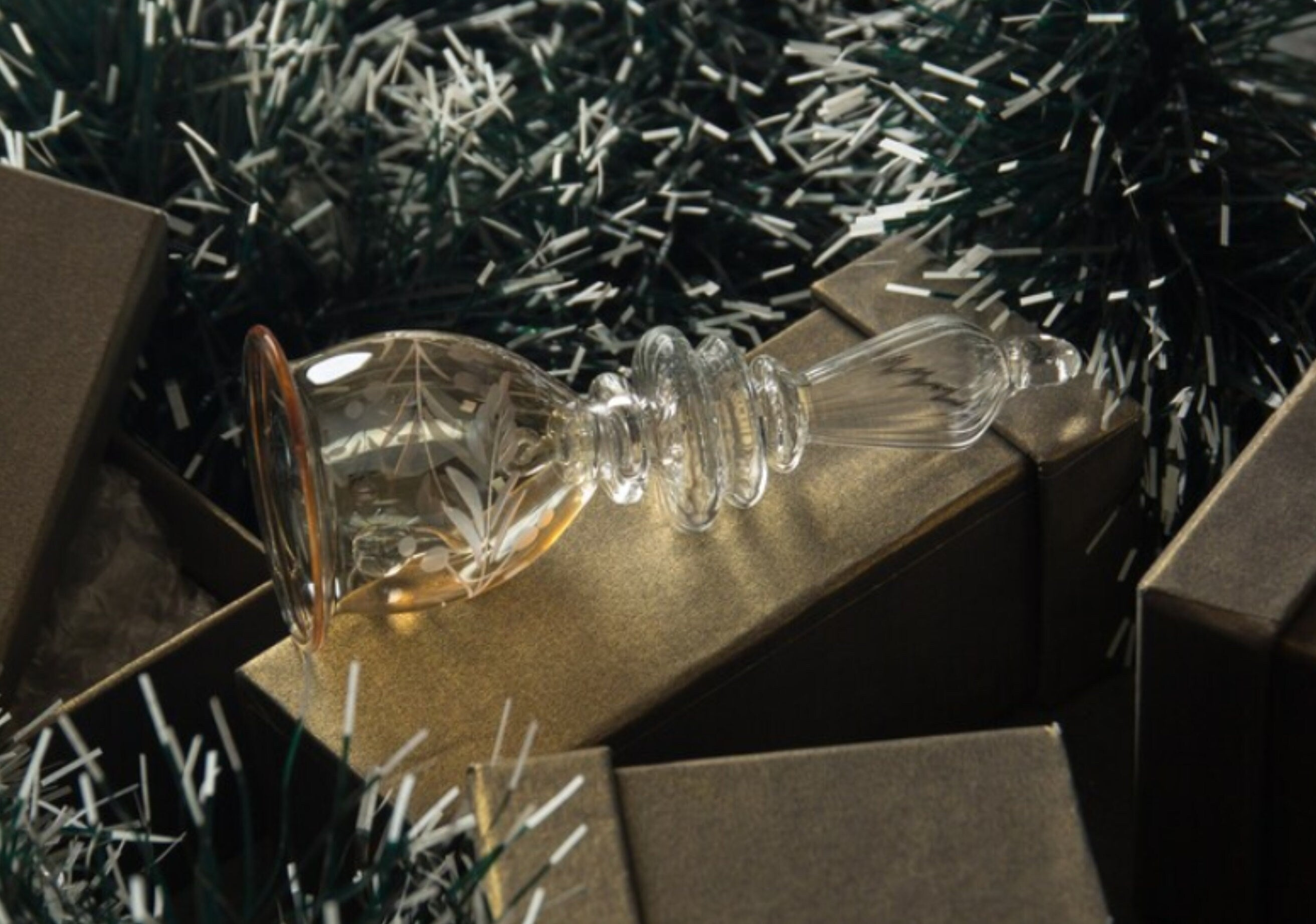 Christmas Glass bell  Ornaments  - Egyptian hand blown bell ornament- Unique Tree Decorations -Housewarming gift -perfect Christmas gift