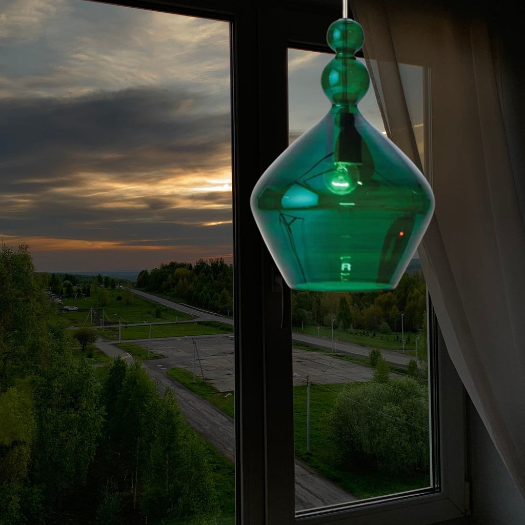 Blown glass pendant - Modern pendants lights - kitchen island light - ceiling decor - ceiling light - Dining room pendant light