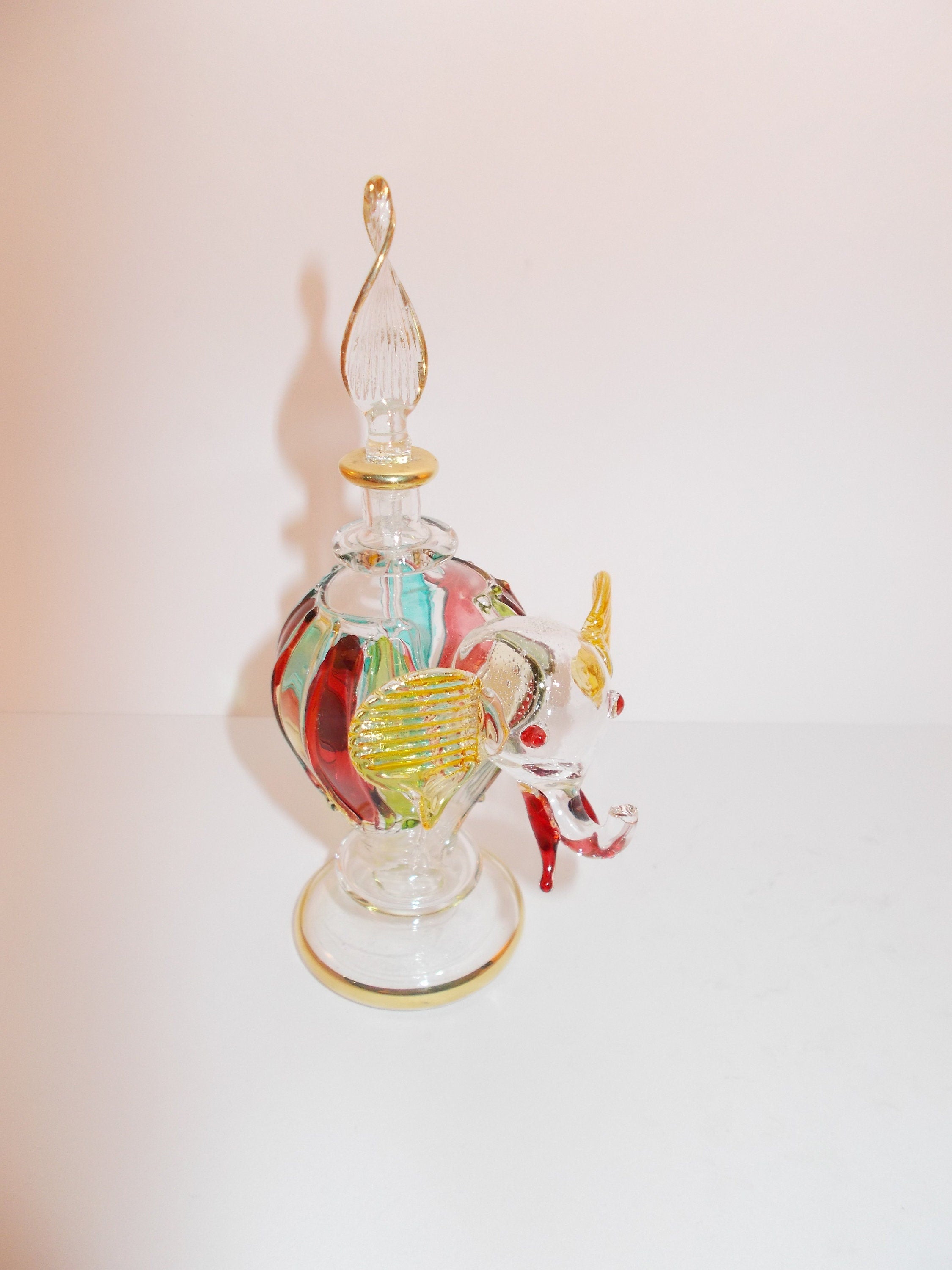 Colored Glass animal  shapes ( Set of 4)