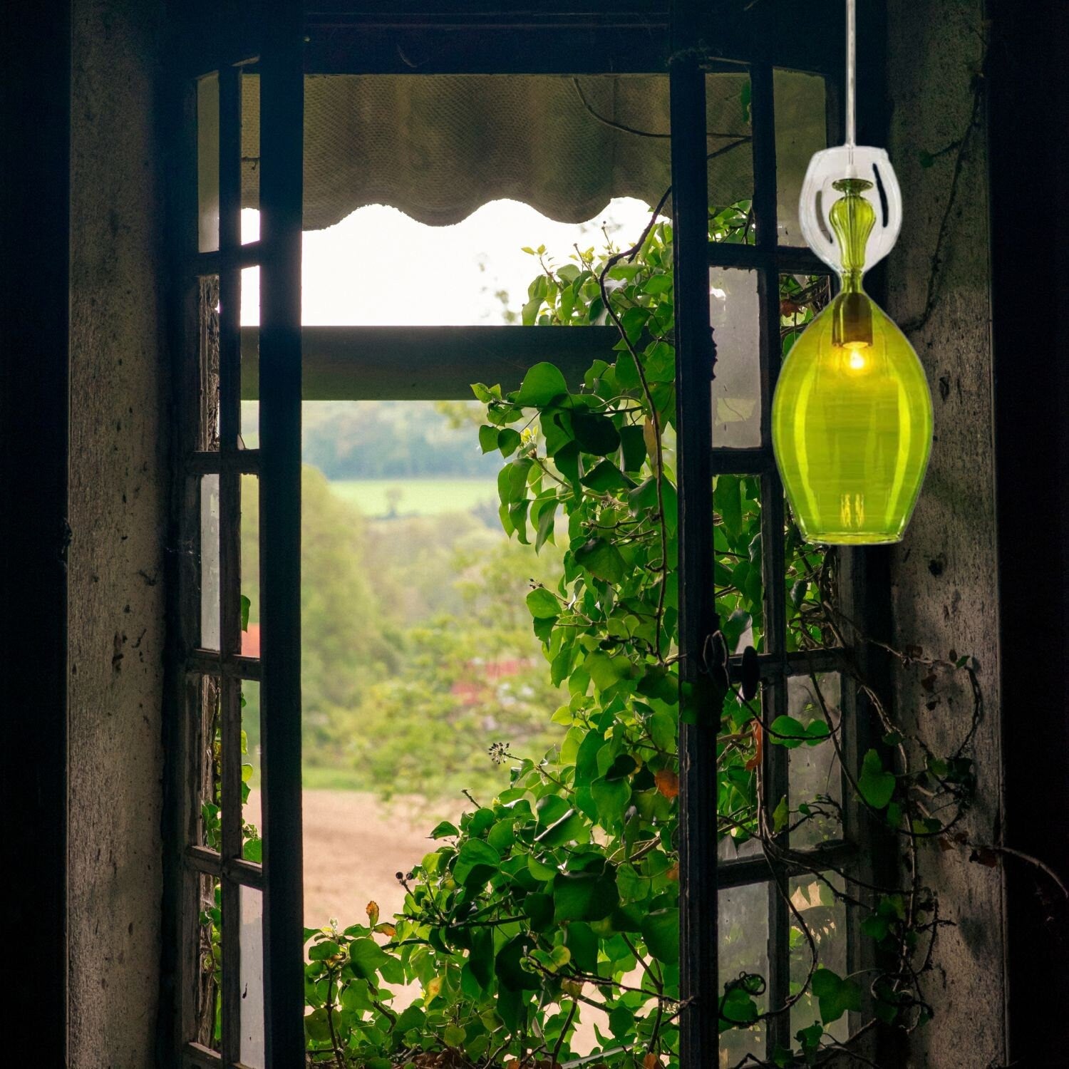 Elegant Blown Glass  pendant light, modern  glass Light pendant ,Blown Glass Light Fixtures Home  Decoration, Hanging lamp for Dining room