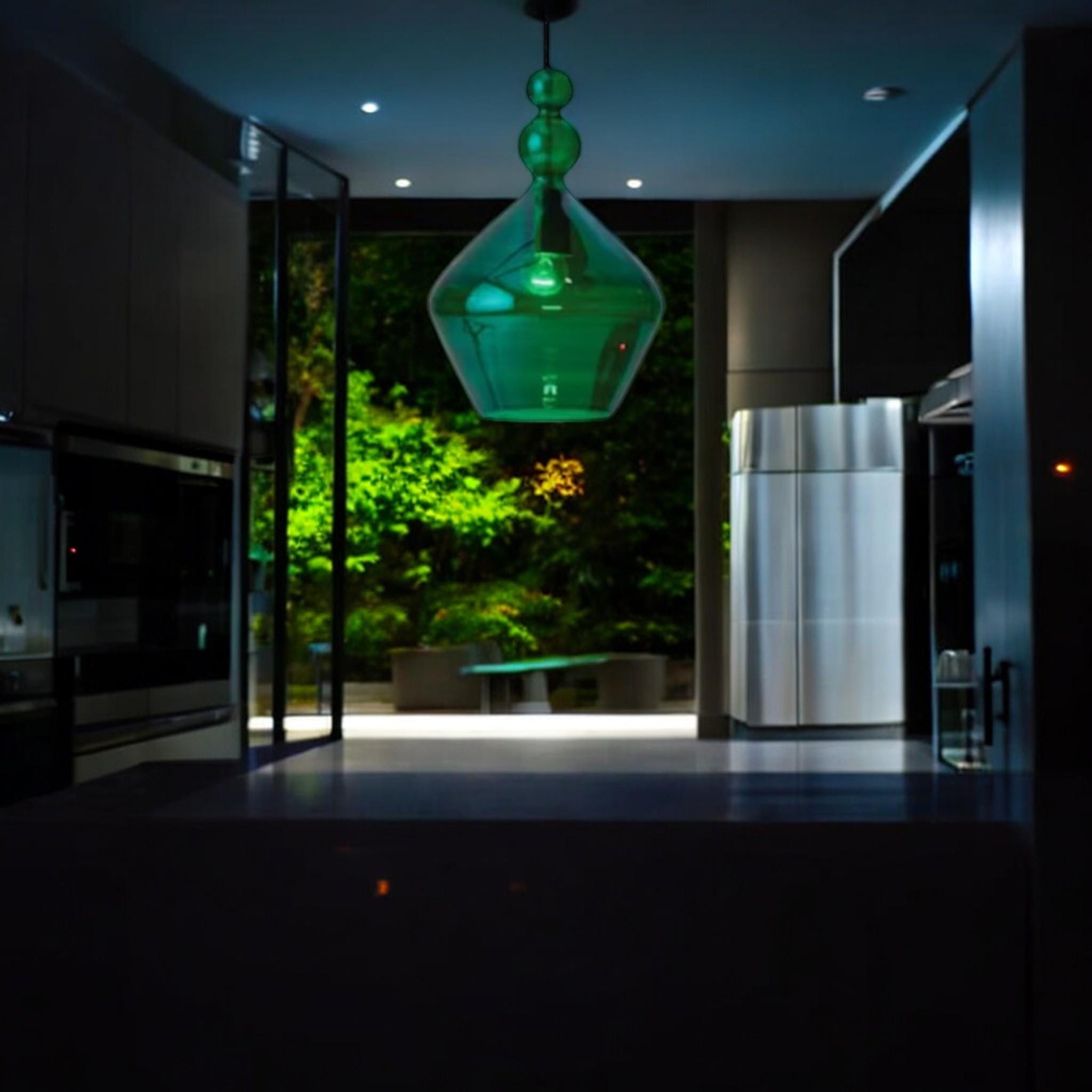 Blown glass pendant - Modern pendants lights - kitchen island light - ceiling decor - ceiling light - Dining room pendant light