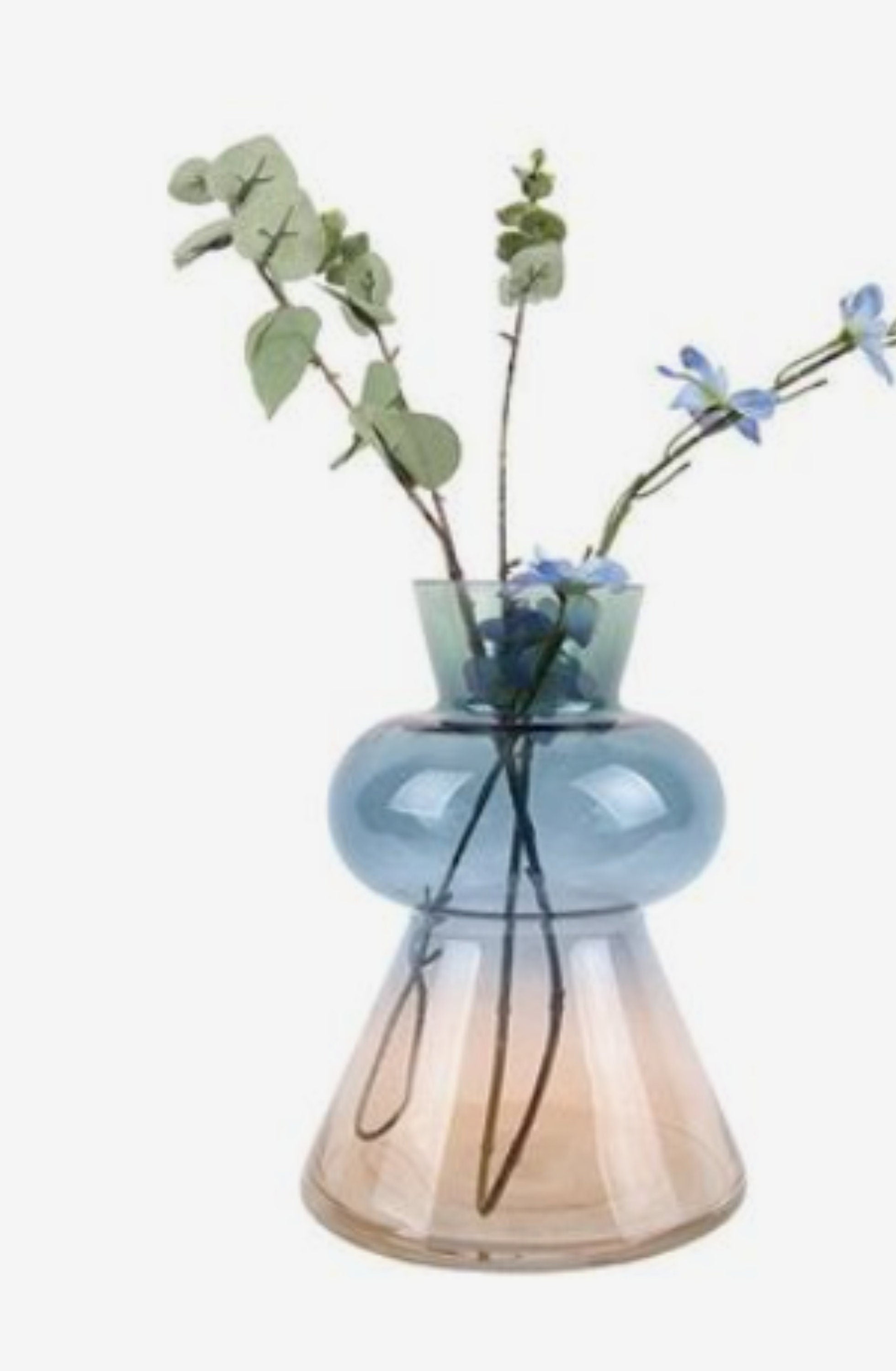 Glass Vases for Stylish Flower Arrangements and Interior Decor Nordic Elegance: multicolor Trio of Artistic  made with love