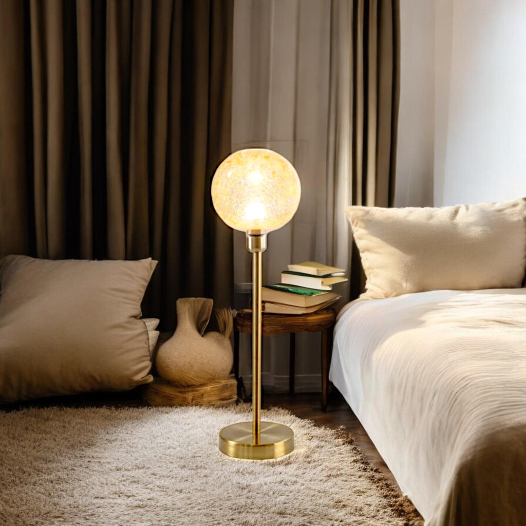 Stunning Glass Floor Lamp | Chic Style & Soothing Glow for Any Space