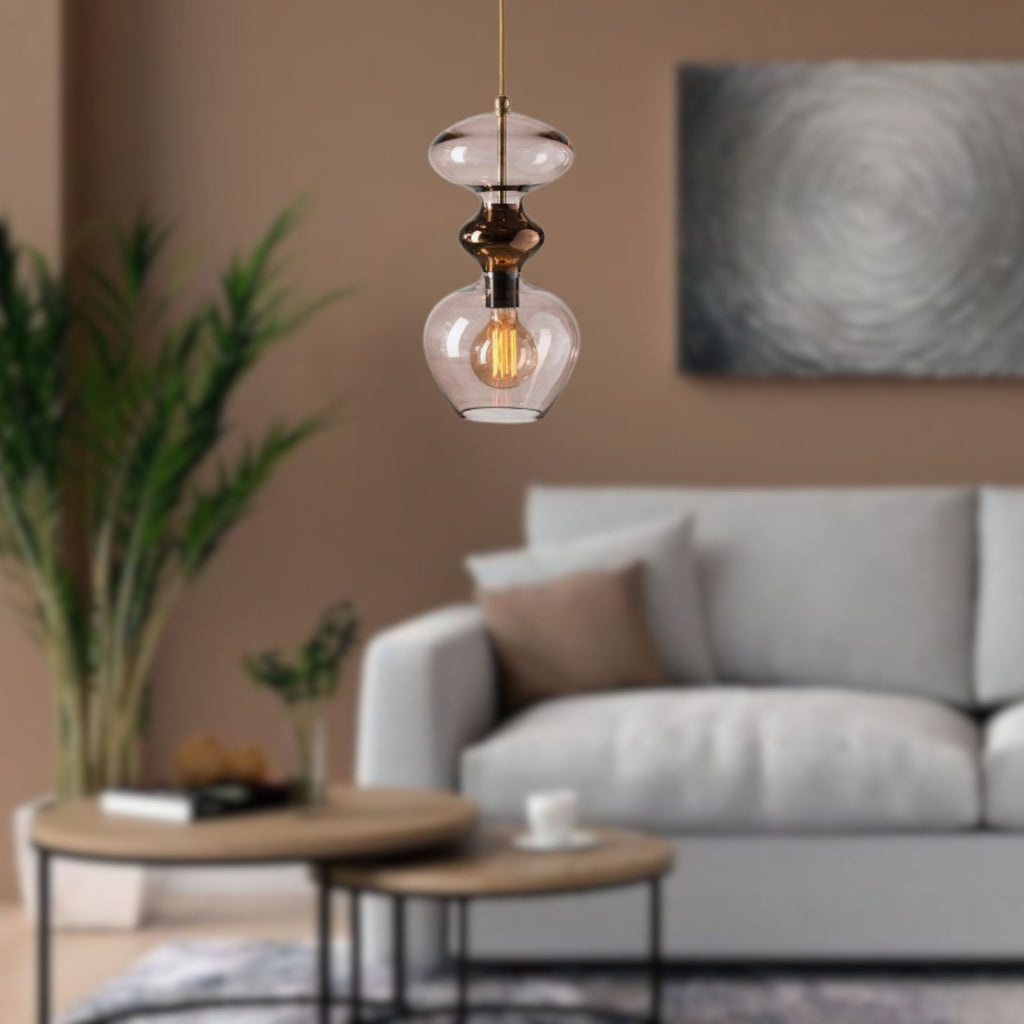 blown glass  pendant light, modern  glass Light pendant ,Blown Glass Light Fixtures Home  Decoration, Hanging lamp for Dining room lights