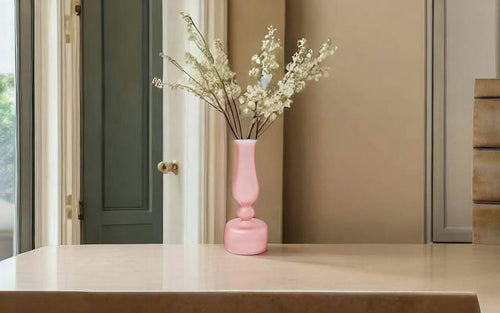 Artisan Blown Glass Vase - Handcrafted Home Decor - Beautiful Flower Vase-custom glass vase