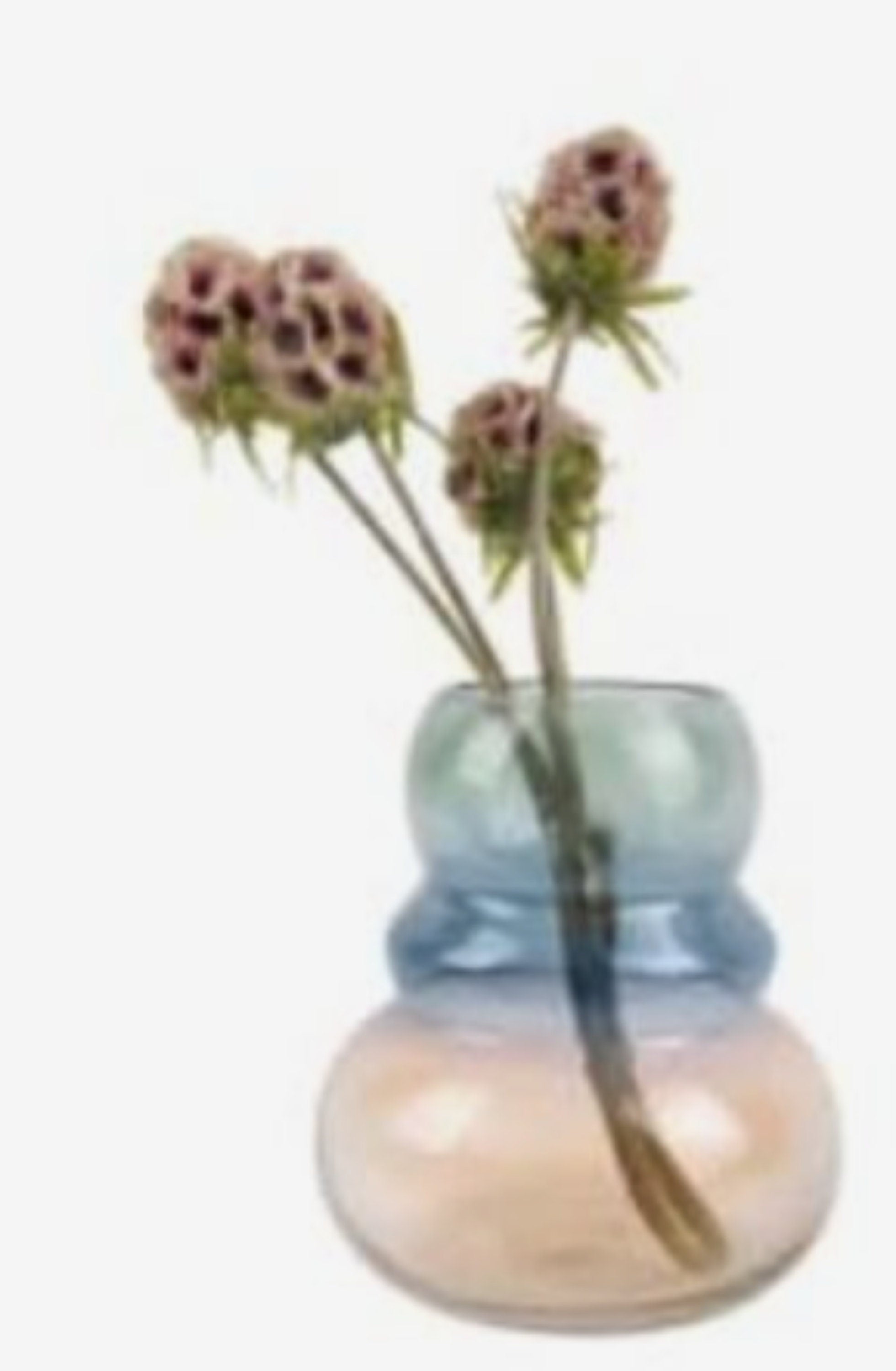 Glass Vases for Stylish Flower Arrangements and Interior Decor Nordic Elegance: multicolor Trio of Artistic  made with love