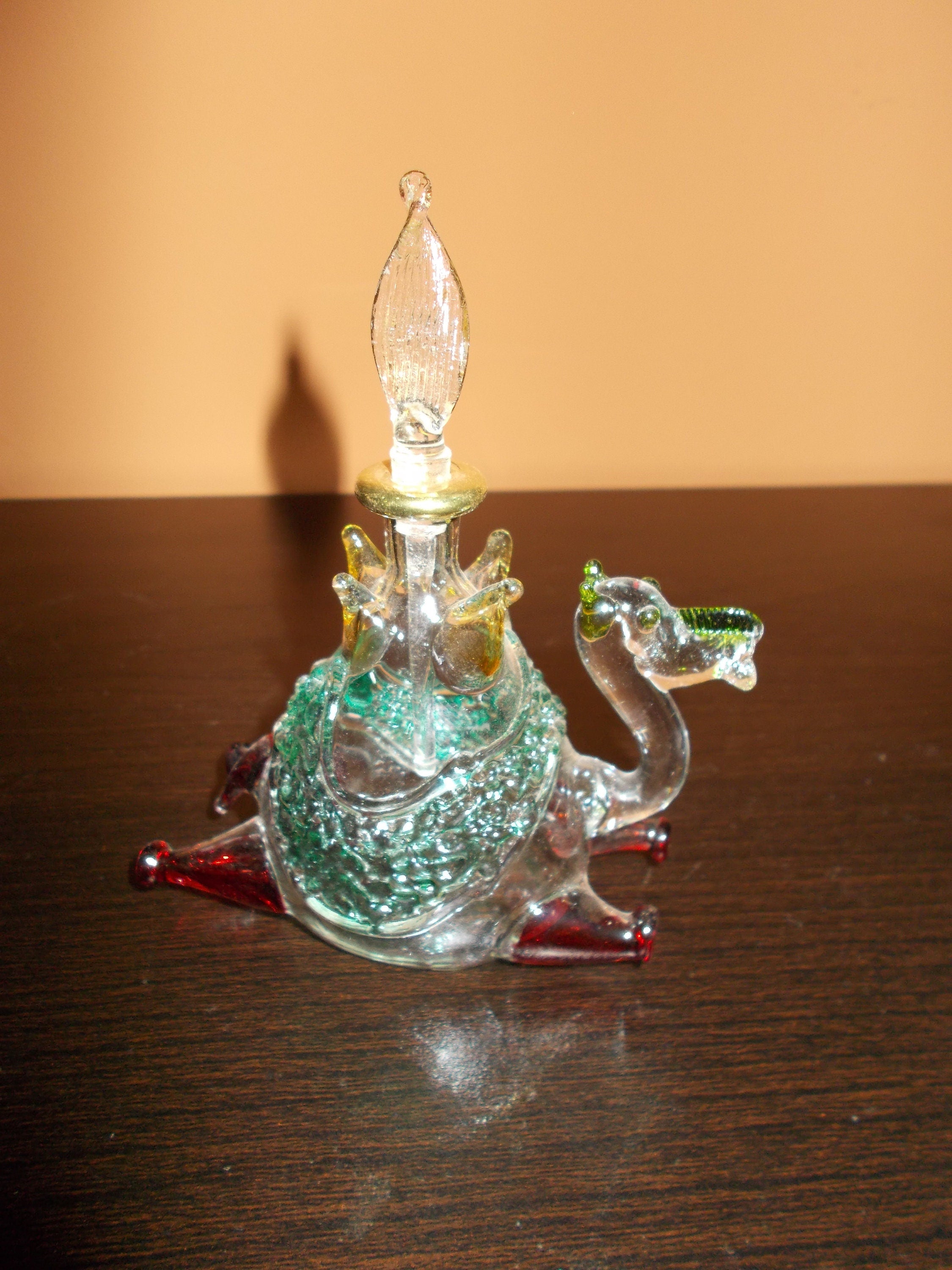 Colored Glass animal  shapes ( Set of 4)